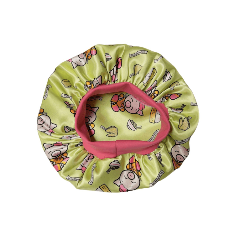 Double Layer Kiddies/Babies Silk Bonnet For Healthy Fresh Hair