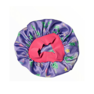 Double Layer Kiddies/Babies Silk Bonnet For Healthy Fresh Hair