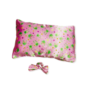 Dubis Kiddies/ Babies Silk Pillowcase And Silk Scrunchie For Healthy Hair
