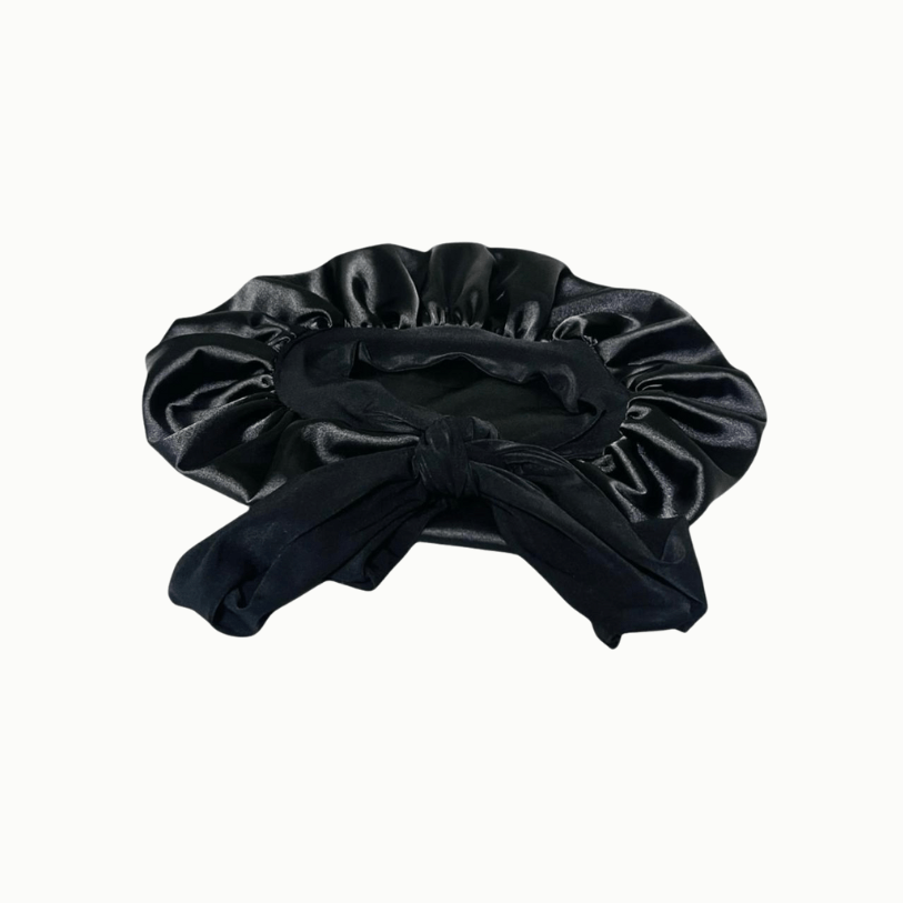 Adjustable Double layer Satin Bonnets - Image 3