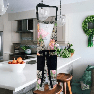 Dubis Neck adjustable Floral Apron